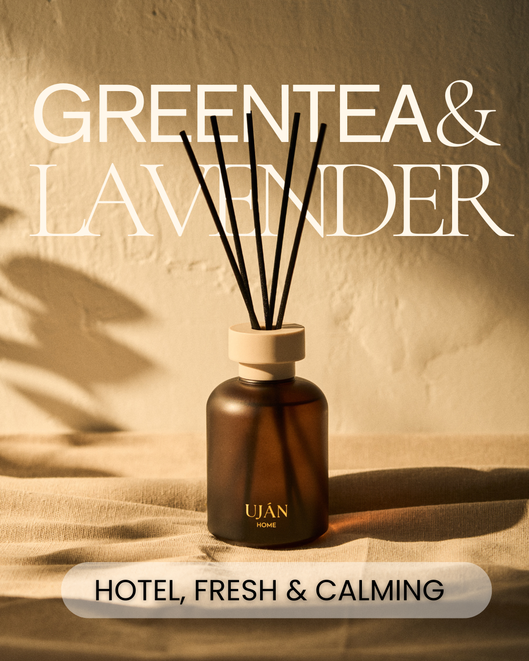UJAN HOME Reed Diffuser 200ml Hotel Luxury Scent