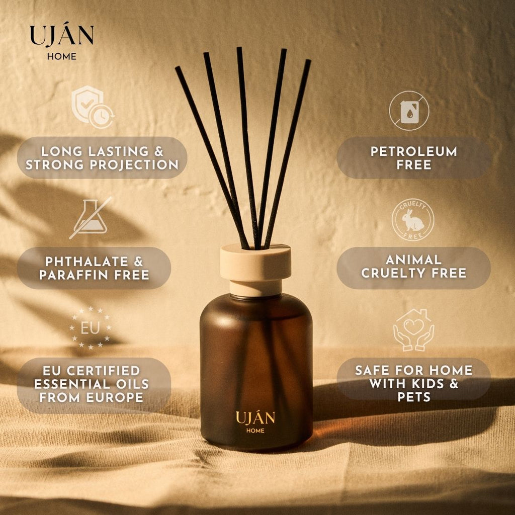 UJAN HOME Reed Diffuser 200ml Hotel Luxury Scent