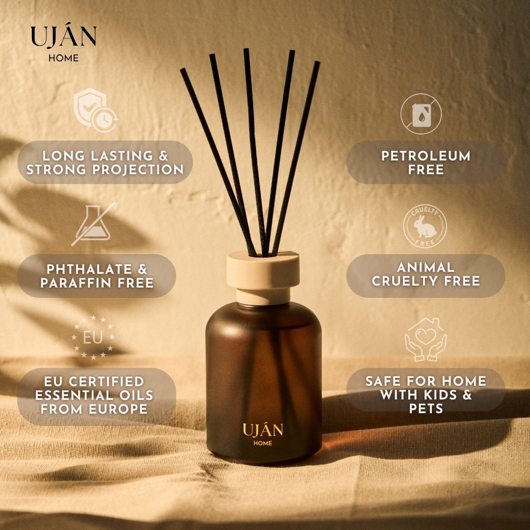 UJAN HOME Reed Diffuser 200ml Hotel Luxury Scent