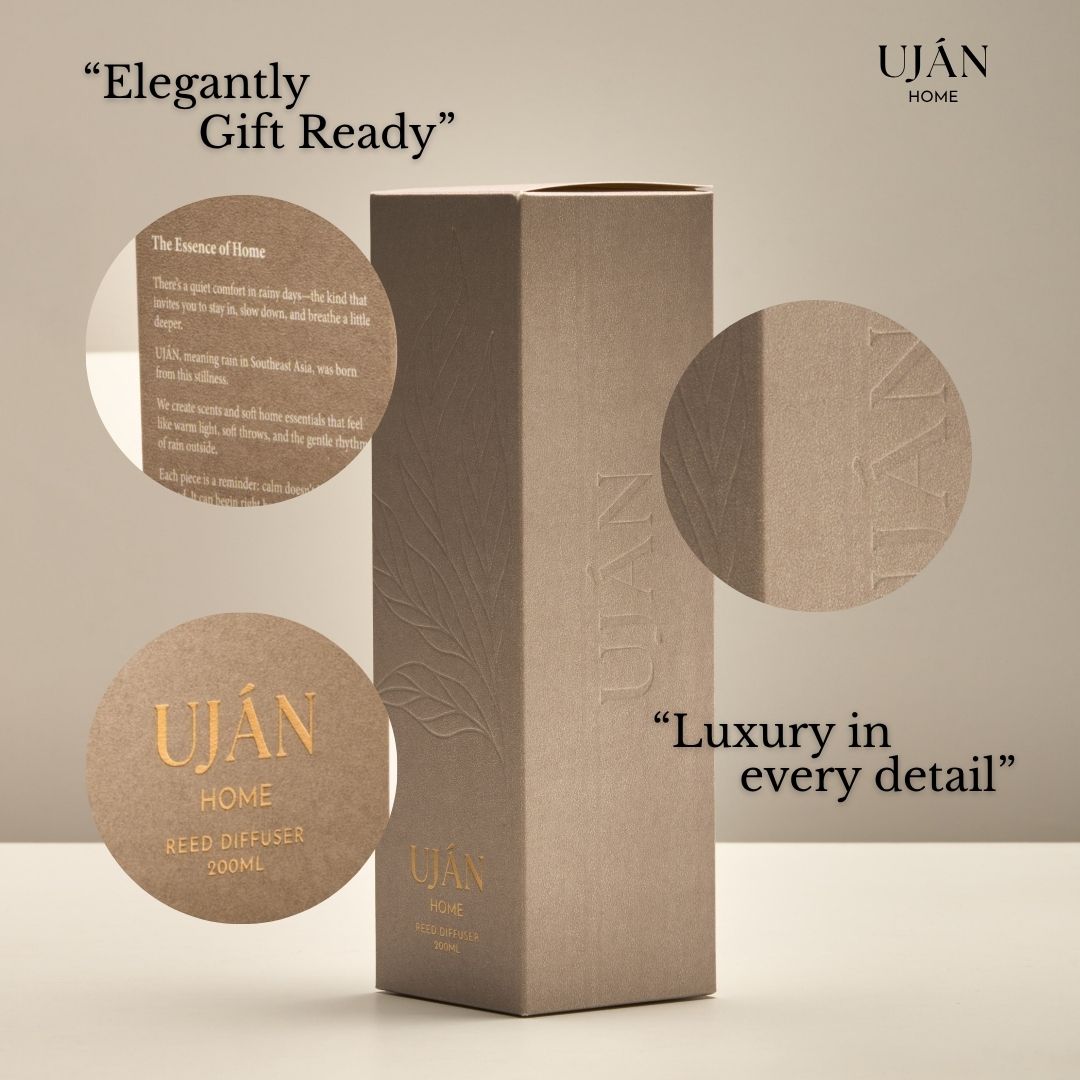 UJAN HOME Reed Diffuser 200ml Hotel Luxury Scent