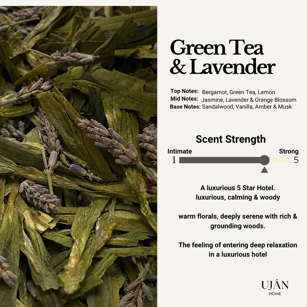 UJAN Green Tea & Lavender Reed Diffuser 200ml